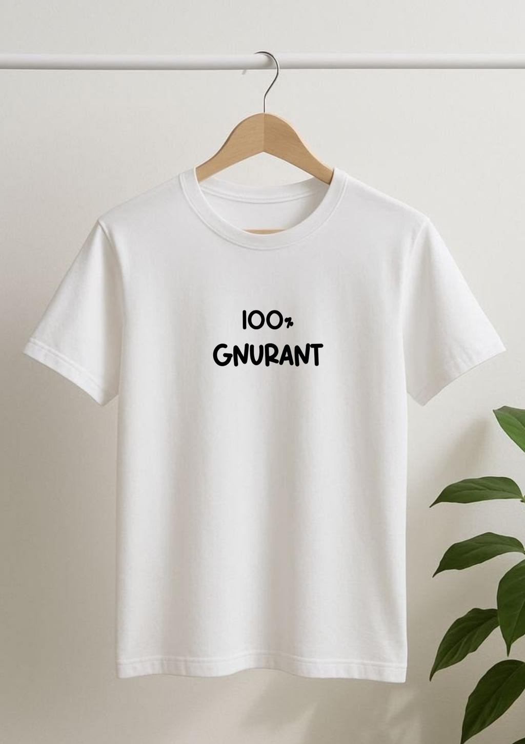 T-shirt e felpa "100% gnurant"