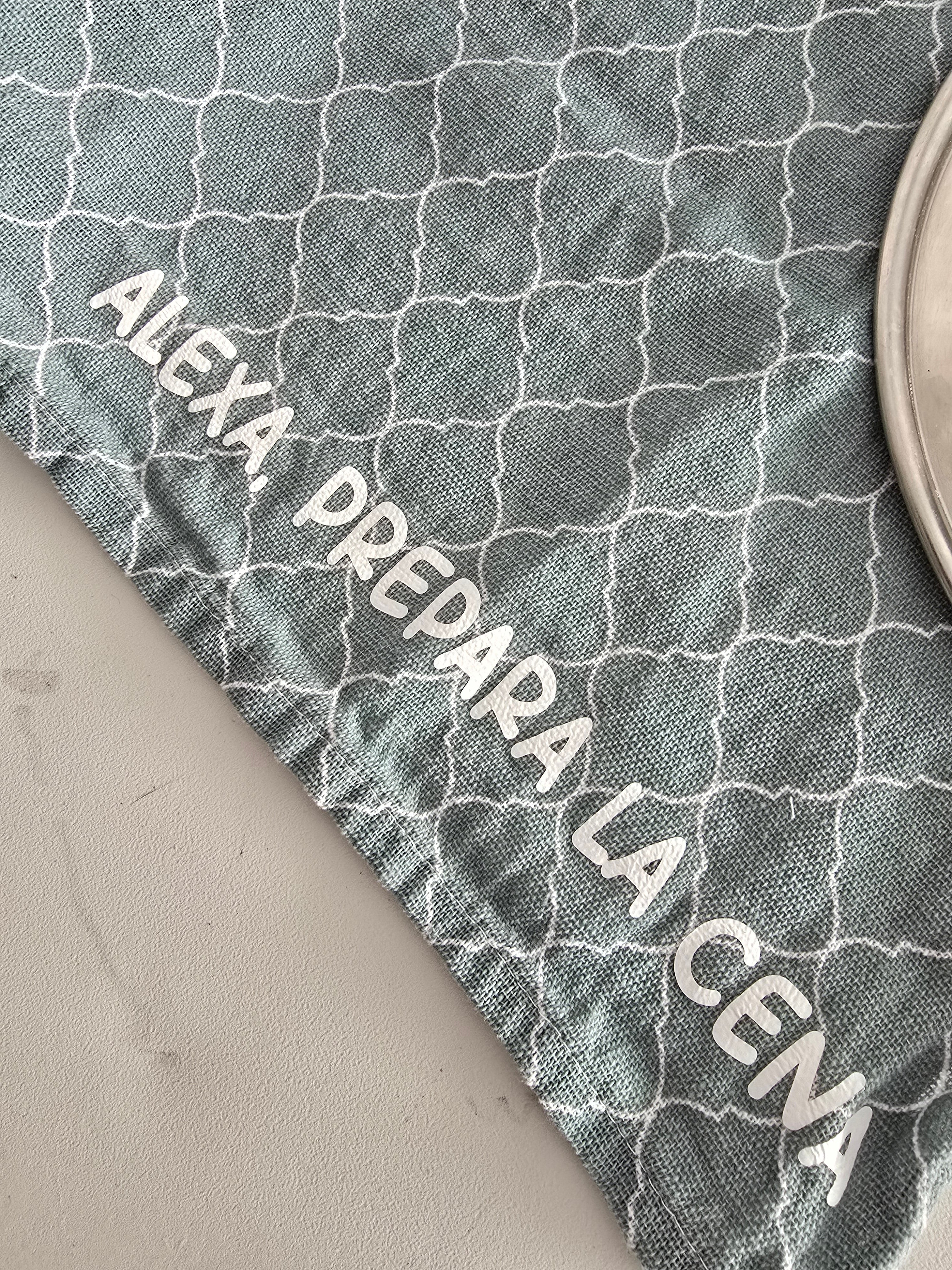 Canovaccio da cucina "Alexa, prepara la cena"