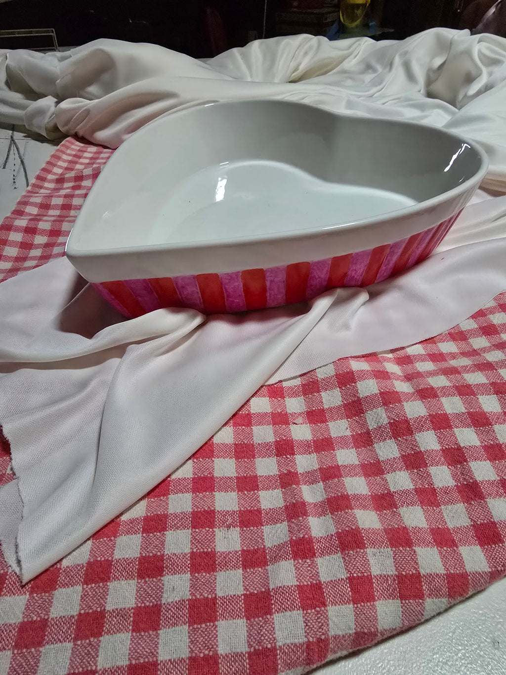 Teglia a forma di cuore