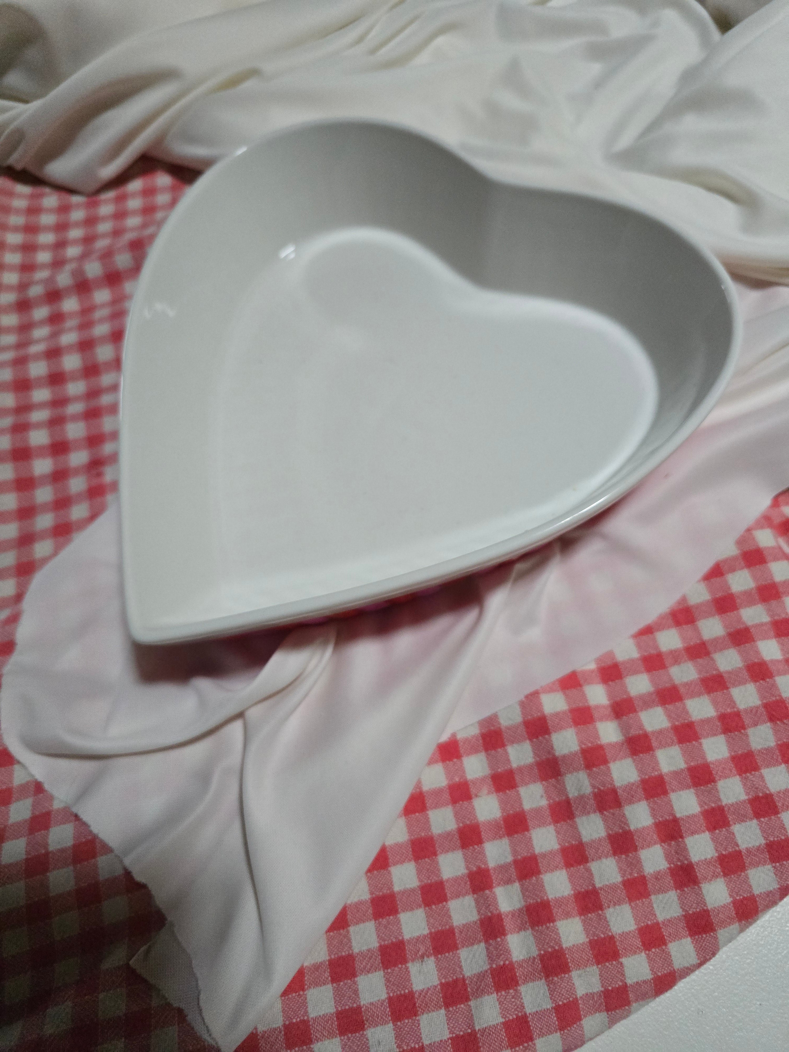 Teglia a forma di cuore