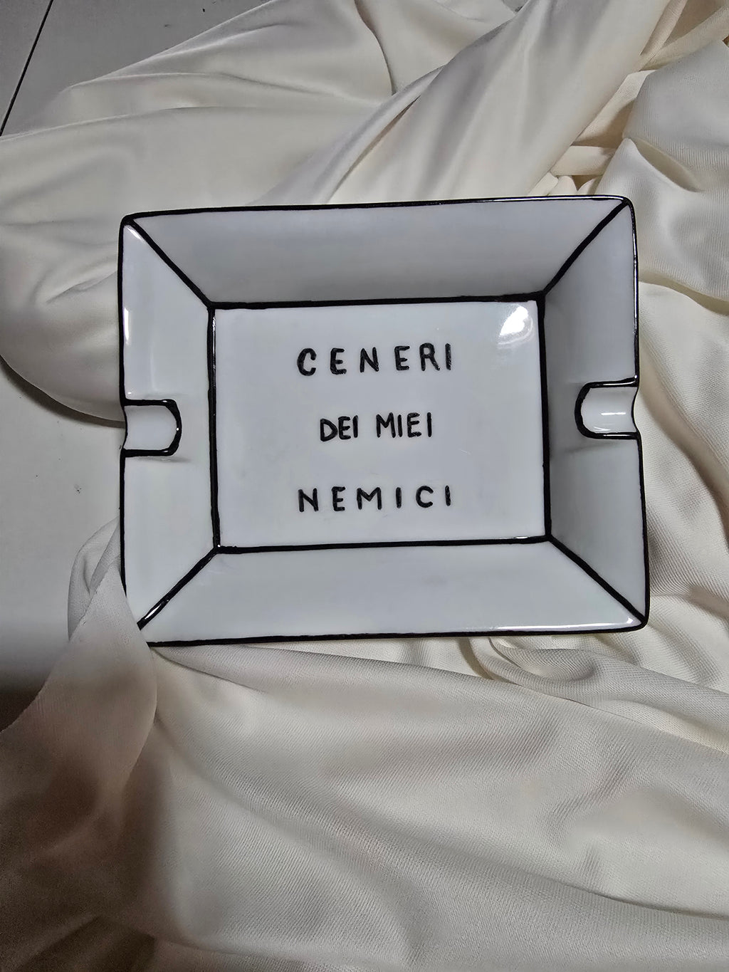 Posacenere "Ceneri dei miei nemici"