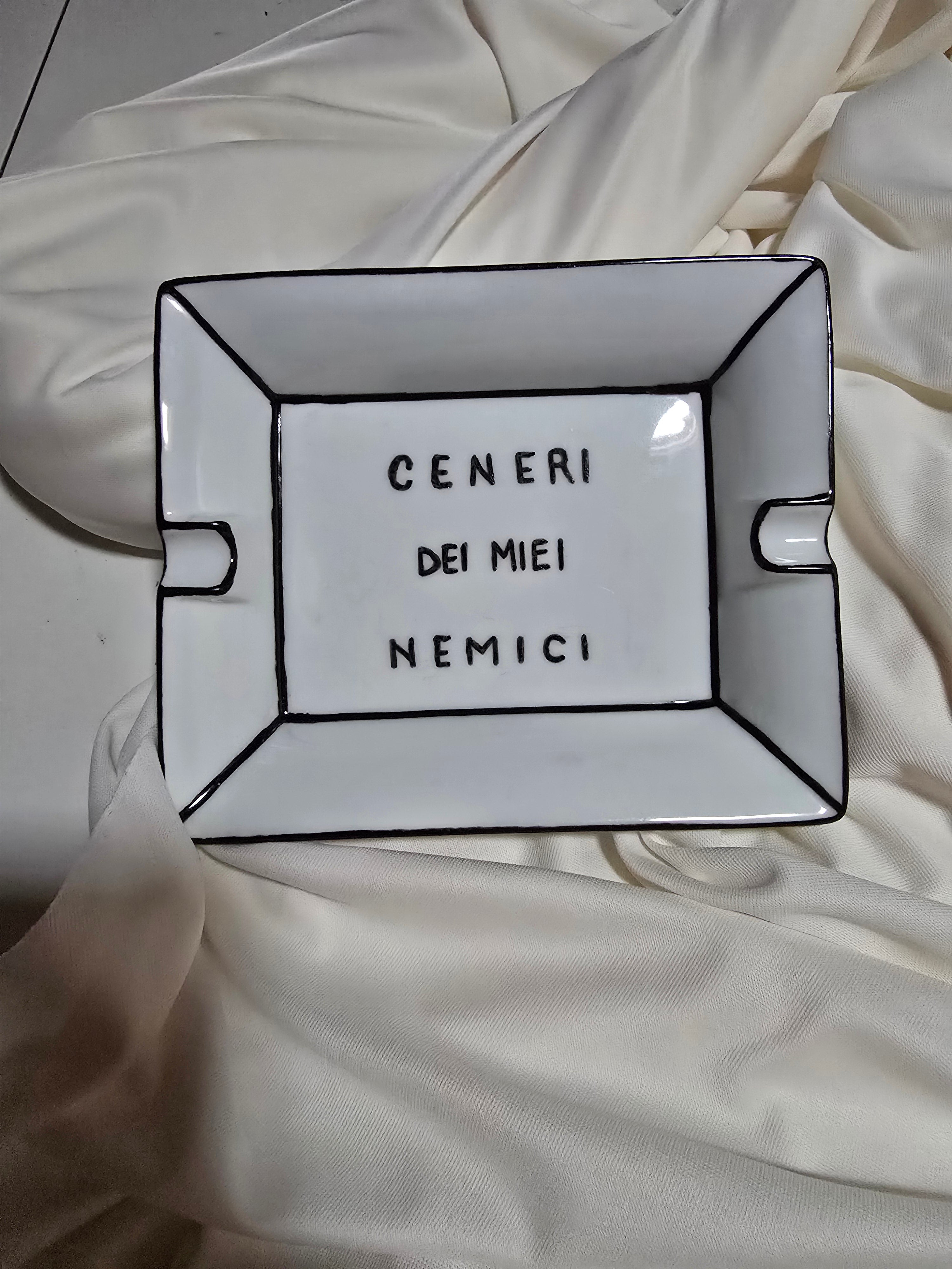 Posacenere "Ceneri dei miei nemici"