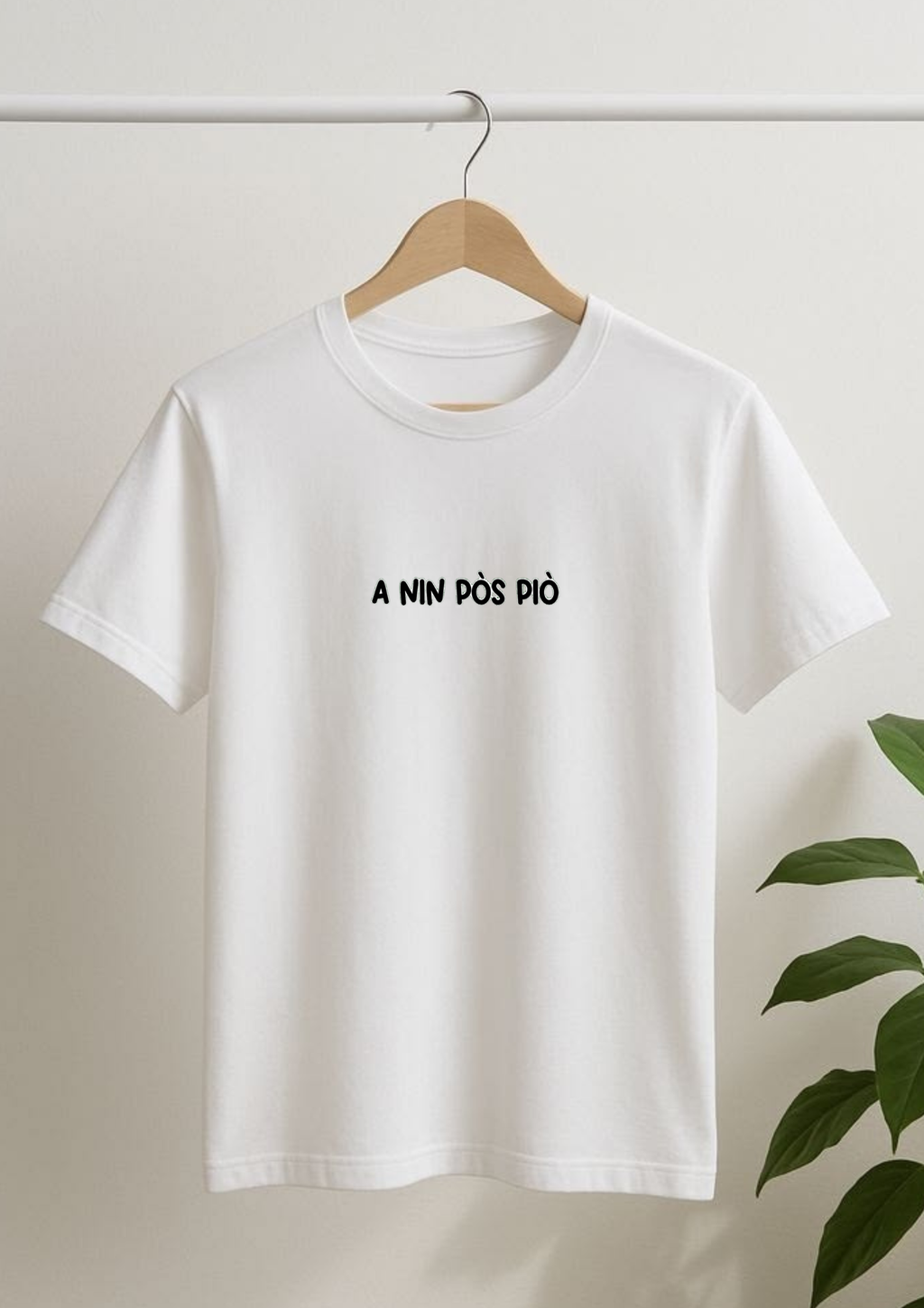 T-shirt e felpa "A nin pòs piò"