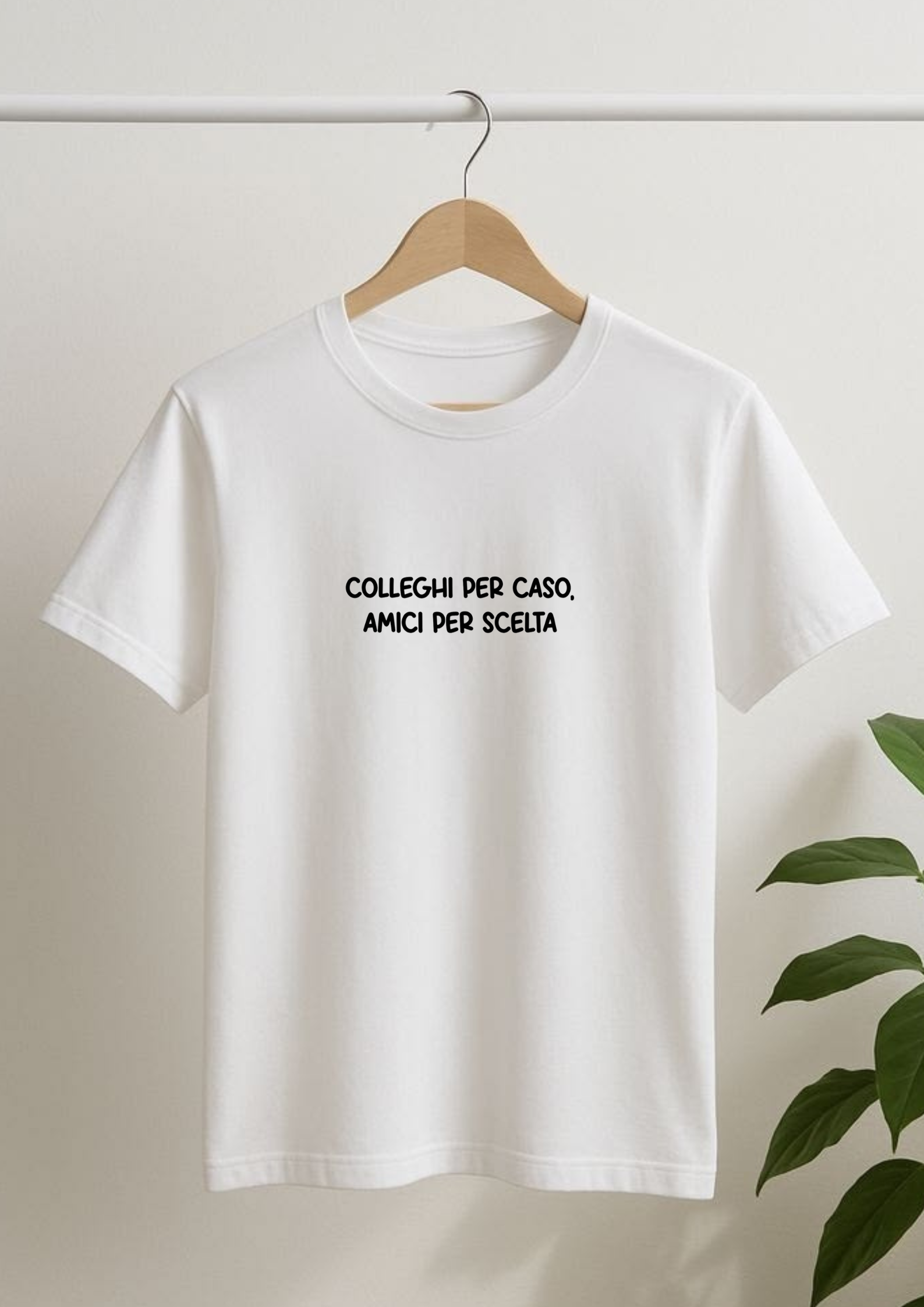 T-shirt e felpa "Colleghi per caso amici per scelta"