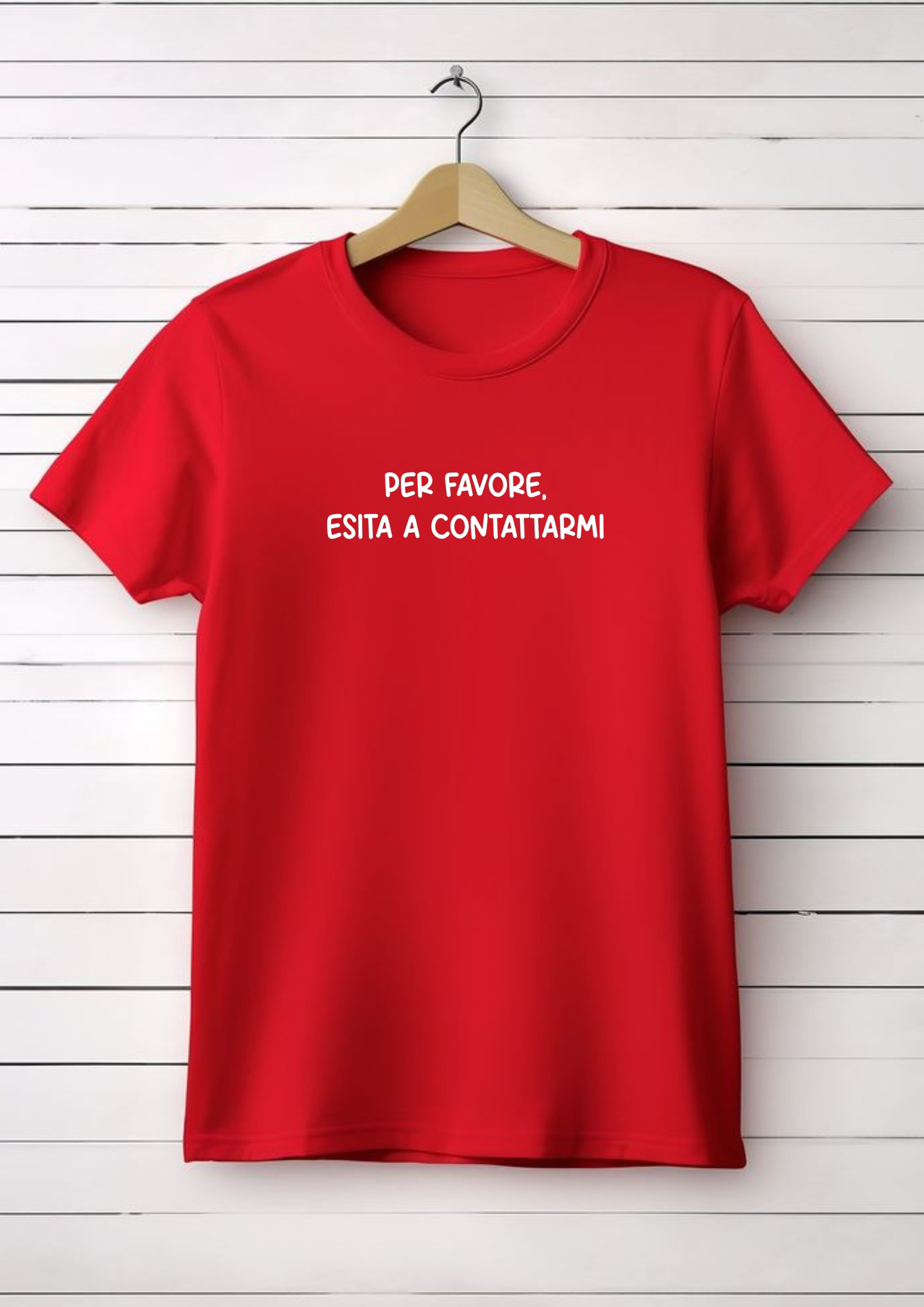 T-shirt e felpa "Esita a contattarmi"