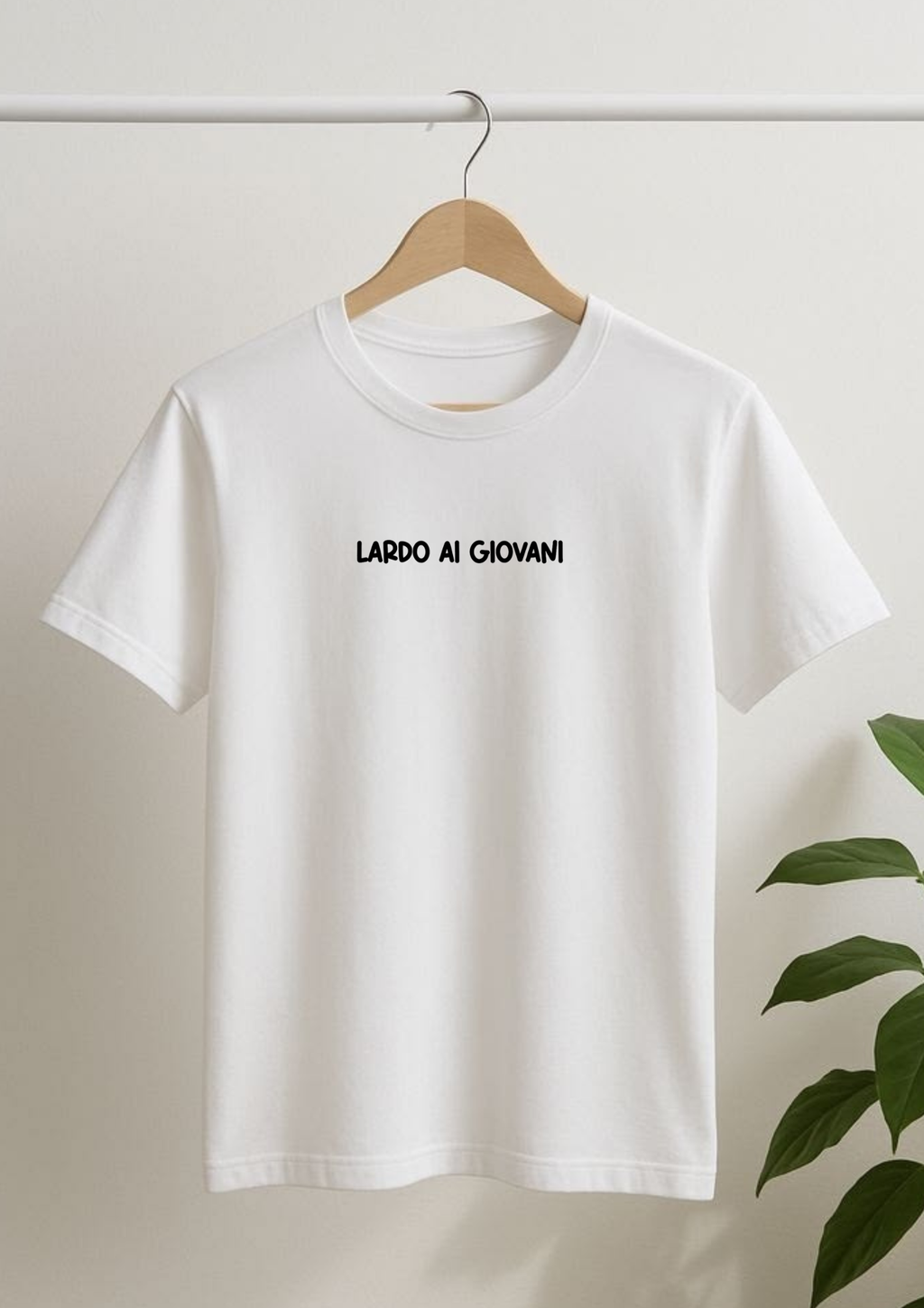 T-shirt e felpa "Lardo ai giovani"