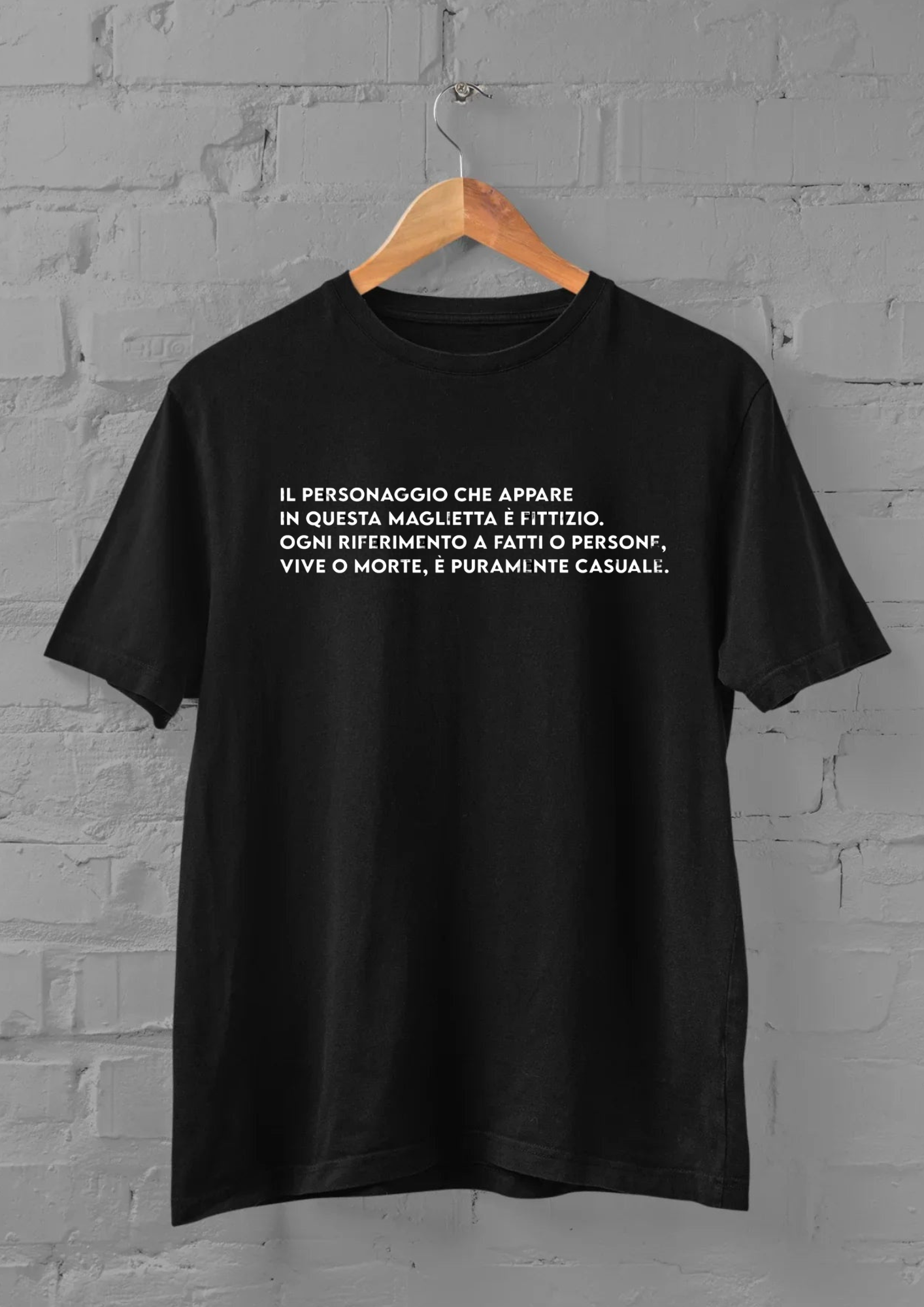 T-shirt "Personaggio fittizio"