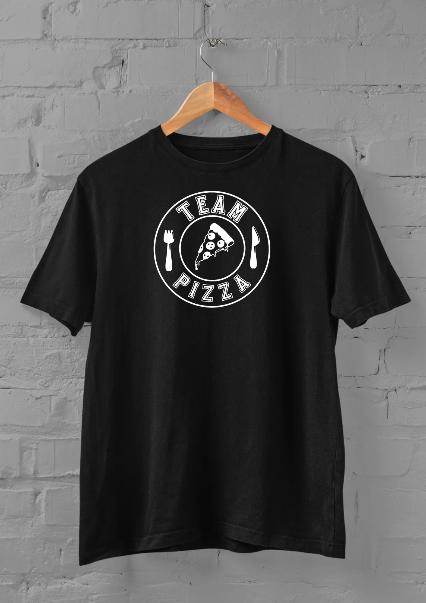 T-shirt "Team pizza"