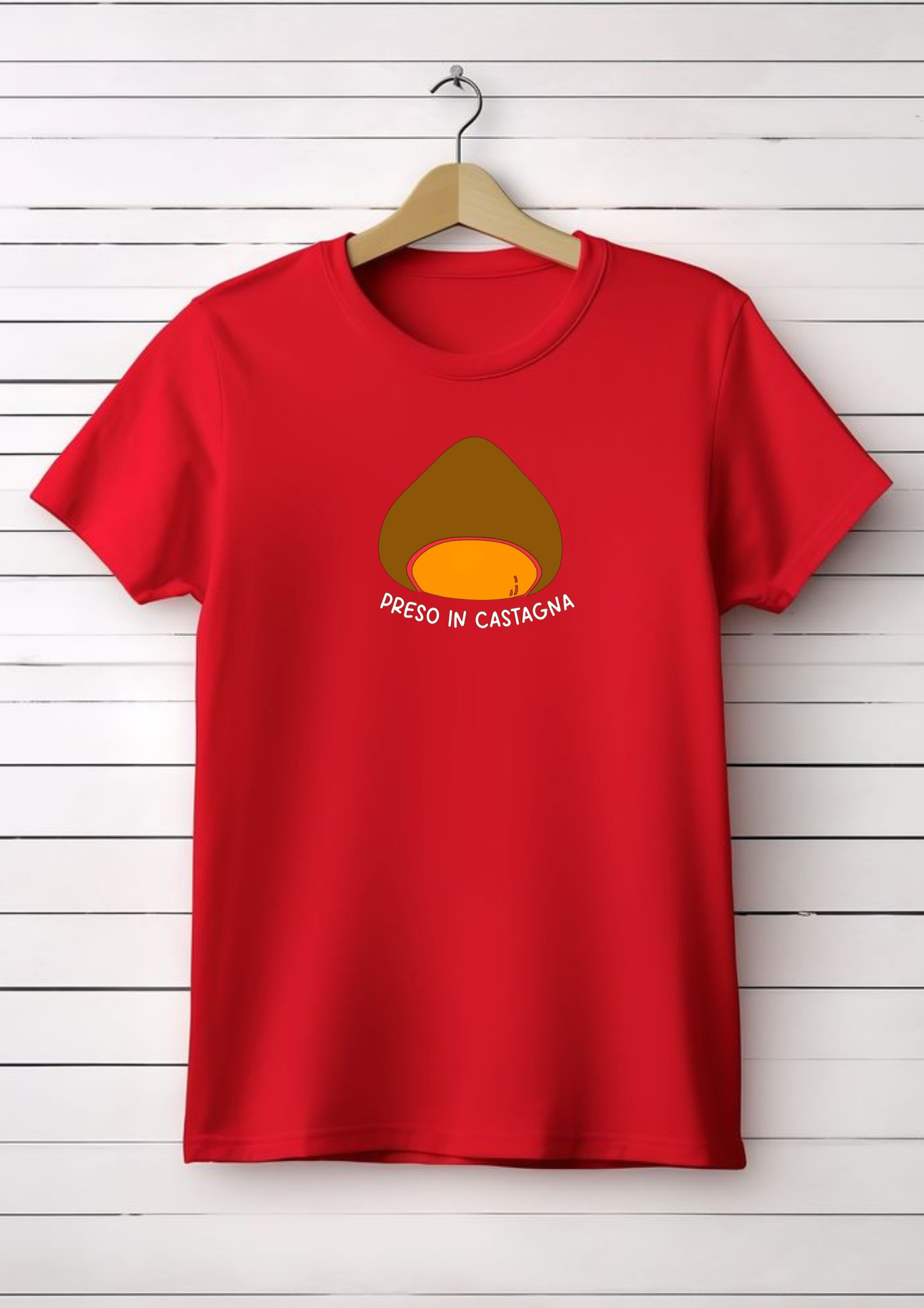 T-shirt e felpa "Preso in castagna"