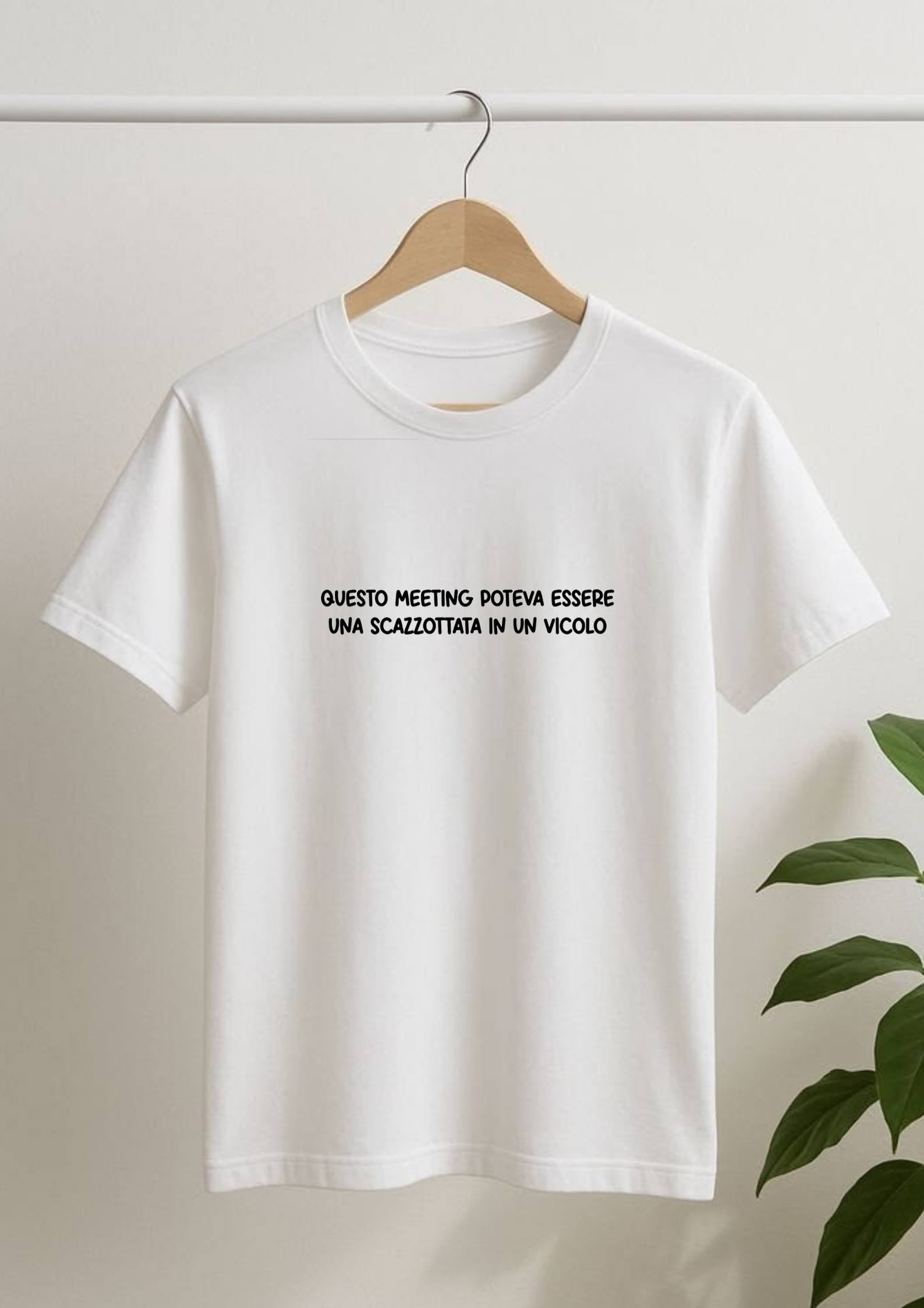 T-shirt e felpa "Scazzottata in un vicolo"