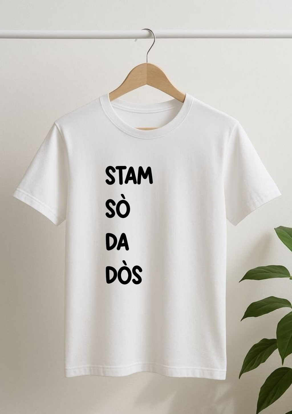 T-shirt e felpa "Stam sò da dòs"