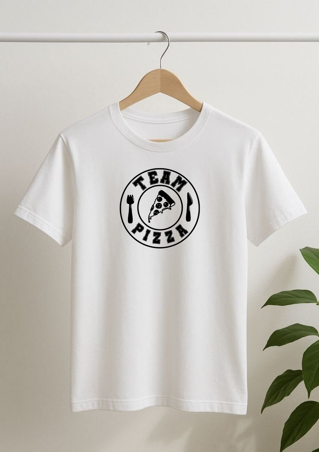 T-shirt e felpa "Team pizza"