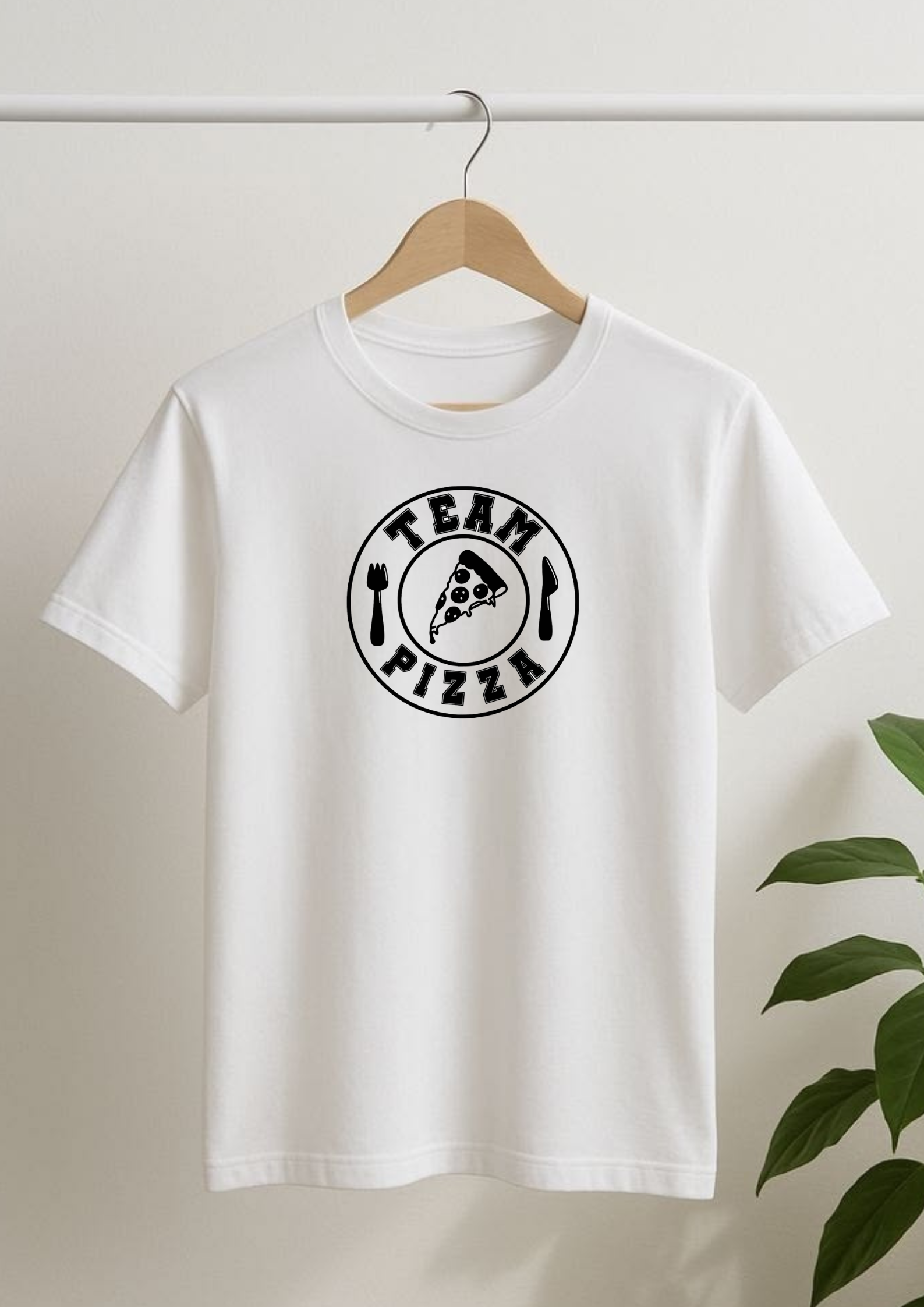 T-shirt e felpa "Team pizza"